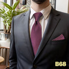 Set Cravatta e Fazzoletto Uomo Colorato 160cm - Accessori Matrimonio