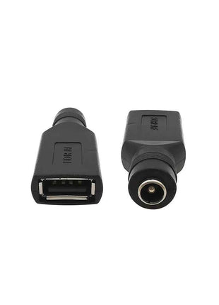 Presa Jack femmina 1/2/5Pcs 5.5*2.1mm A USB 2.0 tipo A spina maschio connettore cc adattatore per spine di alimentazione 5V per Laptop