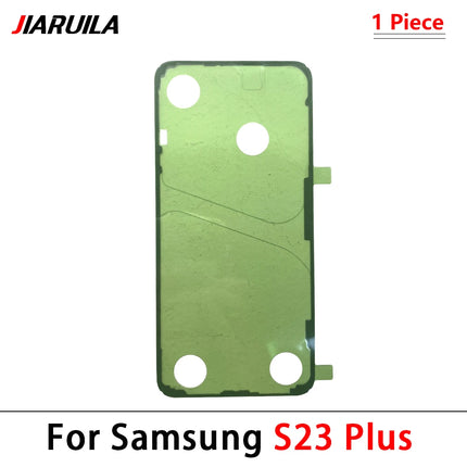 Adesivo adesivo Custodia posteriore Copribatteria Nastro impermeabile per Samsung S20 S21 FE S23 S22 Plus Ultra S23Ultra S21 Plus