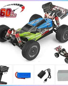 WLtoys 144010 144001 75KM/H 2.4G RC Car Brushless 4WD Electric High Speed Off-Road Remote Control Drift Toys for Children Racing