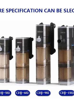 New 4-in-1 Aquarium Submersible Pump CHJ502/CHJ602/CHJ902/CHJ1502  Replacement Cotton Fish Tank Filtration Micro Water Pump
