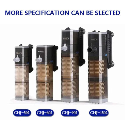 New 4-in-1 Aquarium Submersible Pump CHJ502/CHJ602/CHJ902/CHJ1502  Replacement Cotton Fish Tank Filtration Micro Water Pump