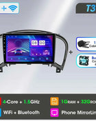 Srnubi Car Radio for Nissan Juke YF15 2010 - 2014 Carplay 4G Multimedia Video Player Navigation GPS WIFI Android Auto Autoradio