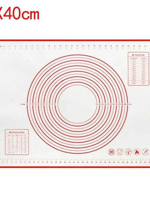 UNTIOR 1PCS Silicone Baking Mat Kneading Pad Dough Mat Pizza Cake Dough Maker Kitchen Cooking Grill Non-Stick Gadgets Bakeware