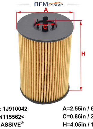 Filtro olio per Skoda Octavia 2012 2013 2014 2015 2016 2017 2018 2019 2020 Audi A4 A5 A6 Q3 TT Yeti Beetle 2013-17 2.0 TDI
