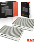 Frankberg 2x Filtro Abitacolo a Carbone Attivo per Nissan Qashqai 2 Renault Espace Scénic Mercedes Citan 27272774EM0A 27277DB50A