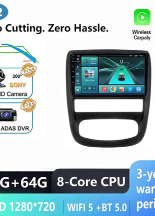 Android 16 For Renault Duster 1 2010 2011 2012 2013 2014 2015 Car Radio Multimedia Player Navigation Carplay Stereo BT Head Unit