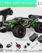 SCY9522PRO Super Brushless Motor Remote Control Car 85 km/h or 50 km/h High-Speed 4WD 1:16 Scale Model Racing Car Boy Toy Gift