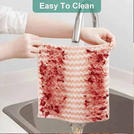 Panni Microfibra Velluto Addensati - Strofinacci Ultra Assorbenti Casa