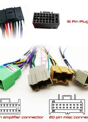 CAN Bus Decoder Cablaggio Adattatore 16 Pin Spina Connettore Auto Cavo di Cablaggio Android per Chevrolet Trax Onix Cruze Tracker Encore