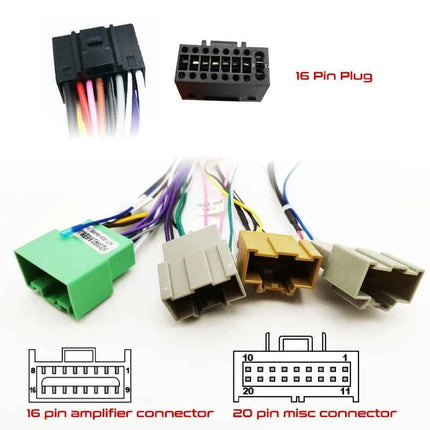 CAN Bus Decoder Cablaggio Adattatore 16 Pin Spina Connettore Auto Cavo di Cablaggio Android per Chevrolet Trax Onix Cruze Tracker Encore