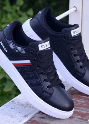 Scarpe da uomo casual sportive di grandi dimensioni per primavera e autunno, nuove, di tendenza, versatili, con fondo piatto, modello 2025