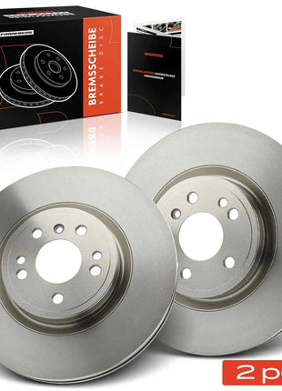Frankberg 2x Disco Freno Anteriore Sinistro e Destro per Mercedes-Benz GLE W166 C292 M-Class A1664210612 A1664211300 1664211300