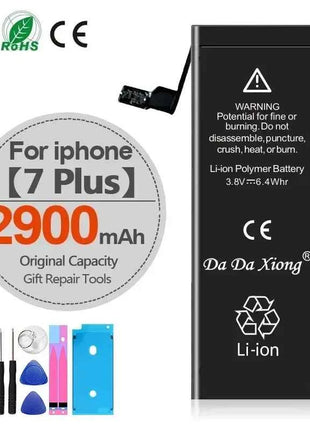 High Capacity Battery For iPhone 4 4S 5 5S 5C SE 2020 6 6S 7 8 SE2 Plus X XR XS 11 Pro Max Mobile Phone Pack New 0 Cycle Seal
