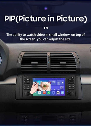 Hizpo Car Intelligent Systems for BMW 5 Series E39 X5 E53 M5 1996-2003 Multimedia 2din Autoradio Android 13 Auto Carplay 7862 4G