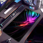 Asus Rog Mause Pad Anime Mouse Mats Gaming Computer Desk Mat Mouse Carpet Pc Accessories Gamer Mouse Pad Speed Rubber Mat