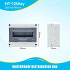 IP65 Waterproof Distribution Box  2/3/5/8/12/15/18/24WAY ABS Plastic Electrical Enclosure HT Series Junction Box