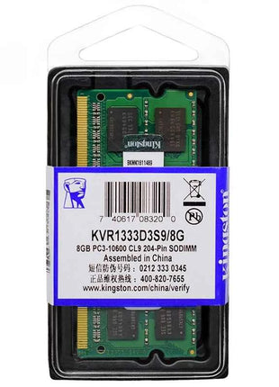 Kingston Laptop Ram DDR3L DDR3 8GB 4GB 1066Mhz 1333Mhz 1600Mhz 1866Mhz SO-DIMM PC3-8500 10600 12800 Notebook DDR3 Dual Channel