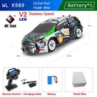 WLtoys K989 1:28 4WD 2.4G Mini RC Racing Car High Speed Off-Road Remote Control Drift Toys Alloy Vehicle for Children Kids Gift