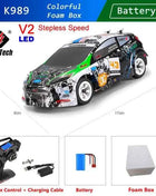 WLtoys K989 1:28 4WD 2.4G Mini RC Racing Car High Speed Off-Road Remote Control Drift Toys Alloy Vehicle for Children Kids Gift