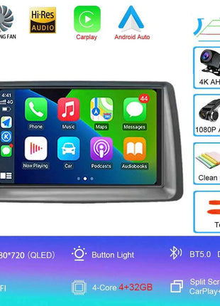 7" Car Radio Android 16 For FIAT Panda 2003 2004 2005 2006 2007 -2012 Stereo Multimedia Player Navigation Autoradio Carplay Auto