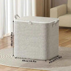 1pc Household Large Capacity Storage Bag Non-woven Material, Closet Wardrobe Organizer Can Be Used For Quilt Clothing, Toys