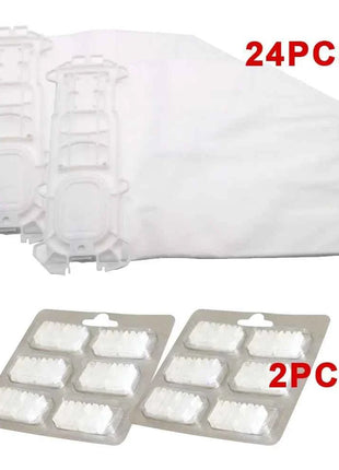 Dust bags + Freshener Vacuum Cleaner Accessories Dust Bag for Vorwerk VK135 VK136 FP135 FP136 Kobold135 Kobold136 VK369