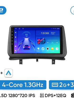 Ainavi Car Radio For Renault Clio 3 2005-2014 Wireless CarPlay Android Auto 4G Multimedia Player GPS 2 din Autoradio BT