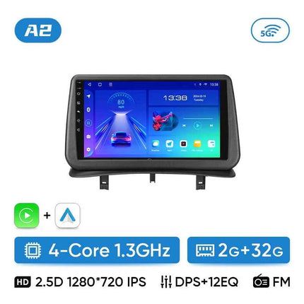 Ainavi Car Radio For Renault Clio 3 2005-2014 Wireless CarPlay Android Auto 4G Multimedia Player GPS 2 din Autoradio BT