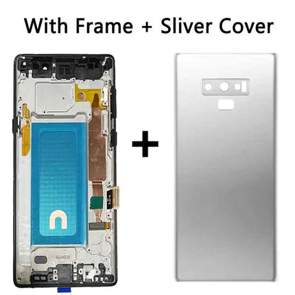 100% Test For Samsung Note9 LCD Display Touch Screen Digitizer Assembly For Samsung Note 9 N960F N960U N9600 LCD Frame