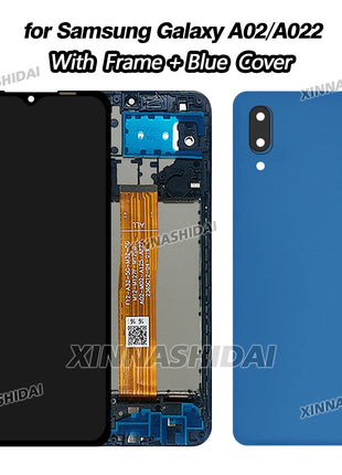 6.5-inch LCD Display for Samsung Galaxy A02, Touchscreen Digitizer for Samsung A022 LCD SM-A022M A022F A022G, Spare Parts
