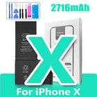 XDOU 2026 NEW Battery For iPhone 7 8 6S 6 Plus X XR 11 11Pro Xs Max High Capacity Phone Bateria + Free Tools