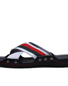 Men's Summer Brand Slippers Fashion Leather Cross-Strap Beach Water Shoes High Quality Men's Slippers Large Size 38-47