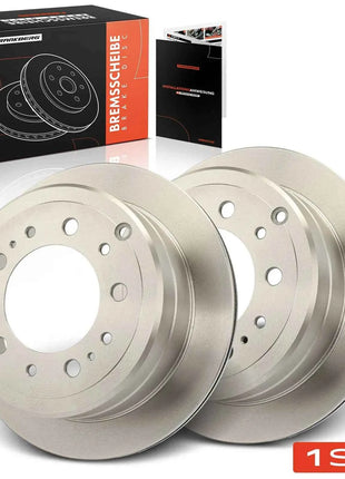Dischi Freno Posteriori Frankberg 2x per Lexus LX UZJ100 Toyota Land Cruiser 100 J1 1998-2008 4243160280 4243160220 4243160281