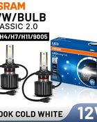 OSRAM Original H7 LED Bulb H1 H4 LED Moto H8 H11 9005 9006 HB3 HB4 HIR2 9012 Fog Lights 25/50W 6000K White Car Headlight Lamps