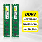 DDR3 4GB 8GB Desktop Memoria Ram 1066 1333 1600 1866Mhz PC3 1.5V 8500 10600 12800 240Pin Non-ECC DIMM Memory Ram For Intel & AMD