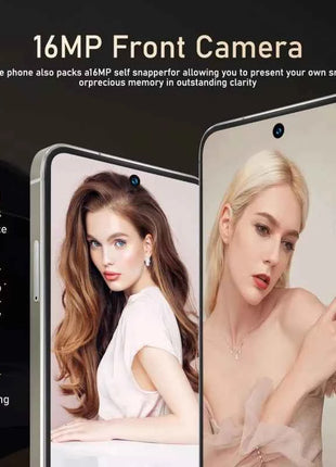 W&O A56 4GMobile phone 8000mAh 26MP Camera Cellphone  Smartphone Global Version Android 14 Dual SIM 7.3 Inch HD+ 16GB+1TB