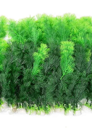 Artificial Aquarium Decor Plants Water Weeds Ornament Aquatic Fish Tank Simulation Grass Flower Decoration Accessories