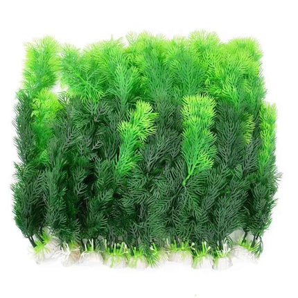 Artificial Aquarium Decor Plants Water Weeds Ornament Aquatic Fish Tank Simulation Grass Flower Decoration Accessories