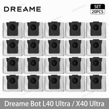 Dreame L40 Ultra / X40 Ultra Vacuum Cleaner Replacement Accessories Main Side Brush HEPA Filter Mop Cloths Dust Bag Spare Parts