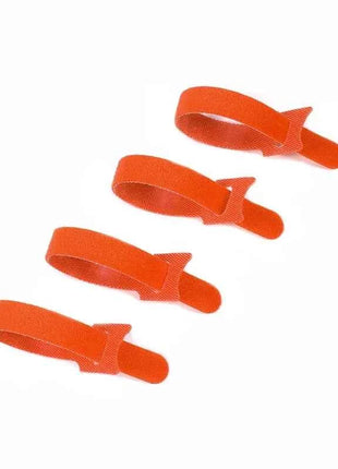 Fascette per cavi rilasciabili Organizzatore di cavi Arancione 150 200 250 mm Cinghie con gancio in nylon Avvolgere Zip Bundle Fasciatura Fascetta Fissaggio in plastica