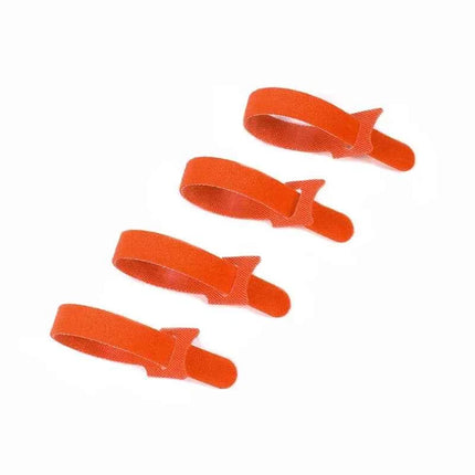 Fascette per cavi rilasciabili Organizzatore di cavi Arancione 150 200 250 mm Cinghie con gancio in nylon Avvolgere Zip Bundle Fasciatura Fascetta Fissaggio in plastica