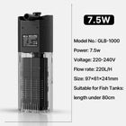 Aquarium Fish Tank Filter 4 in1 Water Purification Circulation Pump Small Built-in Submersible Pump Silent
