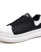 New Fashion Casual Lace-up Shoes, Comfortable Vulcanized Sneakers, Men's Skateboard Shoes, Street Style Walking Footwear