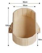 Portable Folding Bathtub for Adults, Hot and Cold Soaking Tub, Outdoor Ice Bath No Installation Required, Family Swimming Pools