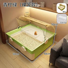 Hamster cage special oversized luxury villa golden bear wintering double-layer transparent basic cage flower branch mouse feedin