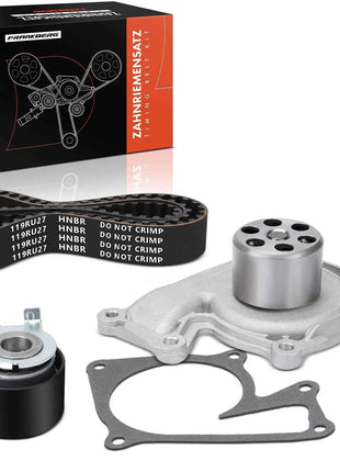 Kit Cinghia di Distribuzione Frankberg 1x con Pompa Acqua per Mercedes-Benz W176 W177 W415 Nissan F15 7883-13260 KP15678XS 783-13321