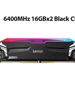 Lexar ARES RGB DDR5 RAM 16GBx2 6800MHz/6400MHz Intel XMP 3.0/AMD EXPO Desktop Memory for PC Gaming Computer Memory