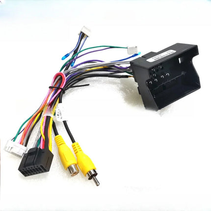 Scatola di decodifica Canbus per Peugeot 2008 208 3008 308 307 307SW 508 5008 Citroen C5 C4 C3 Berlingo DS6 Android 16 Pin Cavo di alimentazione