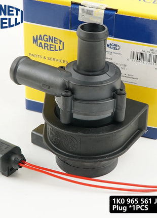 Pompa Acqua di Raffreddamento 1K0965561J, Pompa Ausiliaria Elettrica 12V per VW Jetta Golf Passat CC Scirocco Tiguan Beetle Superb